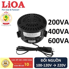 Biến áp đổi nguồn hạ áp 1 pha 600 VA