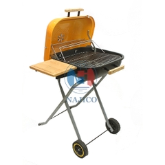 Grill with wheel - 1