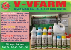 Thảo mộc đa năng diệt côn trùng V-VFARM của Nâng tầm Giá trị Việt