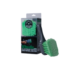 WHEELIE GREEN BRUSH (ACCG08) Light & Medium - Bàn chải xanh lá vệ sinh ngoại thất và bánh