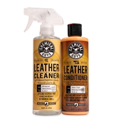 COMBO vệ sinh và dưỡng ghế da Chemical Guys Leather Care - (2 x 473ml)