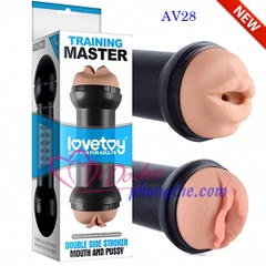 Âm đạo giả 2 đầu Lovetoy Double - Cốc thủ dâm giống thật