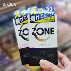 BCS Jex Zone Premium 0,01mm cực siêu mỏng với gel tảng hình siêu trơn