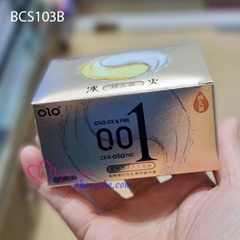 Bao cao su OLO siêu mỏng 0.01mm, nhiều gel lửa băng độc đáo