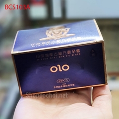 Bao cao su OLO xanh siêu mỏng 0,01 kéo dài thời gian quan hệ