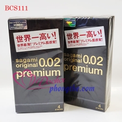 Bao cao su Sagami Original 0.02 Premium