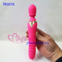 Chày rung 2 đầu Lucy Vibrating Rod đầu rung đuôi thụt