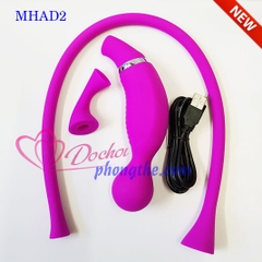 Máy rung mút âm đạo cực phê Romance 3 in 1