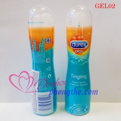 Gel bôi trơn Durex Play Tingling mát lạnh sảng khoái dài lâu