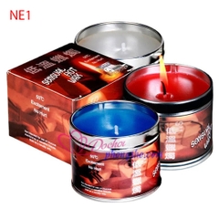 Nến tình dục Wax Play BDSM nhiệt độ thấp có hộp sắt bảo vệ