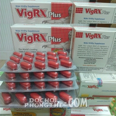 Thuốc VigRX Plus tăng cường sức khỏe tình dục Nam giới
