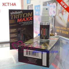 Thuốc xịt lâu ra tốt nhất Shibari Triton Maxx - Hoa Kỳ