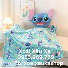 Gối mền du lịch 2n1 Stitch