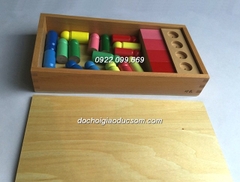 Bộ phân biệt màu 4 cấp độ - Giáo cụ Montessori