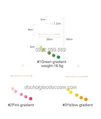 Bộ chuyển động Gobby treo nôi cũi kích thích thị giác Montessori cho bé size to màu xanh dương giá siêu tốt