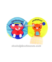 Peekaboo sách vải Jollybaby giá rẻ