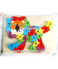 Bảng ghép hình puzzle bảng chữ cái nối tiếp LOẠI DÀY ĐẸP giá rẻ, chất lượng