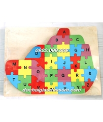 Bảng ghép hình puzzle bảng chữ cái nối tiếp LOẠI DÀY ĐẸP giá rẻ, chất lượng