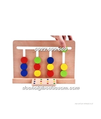 Four color game - Đồ Chơi Rèn Luyện Trí Tuệ Phát Triển Tư Duy Logic - Giáo Cụ Montessori giá tốt