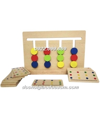 Four color game - Đồ Chơi Rèn Luyện Trí Tuệ Phát Triển Tư Duy Logic - Giáo Cụ Montessori giá rẻ