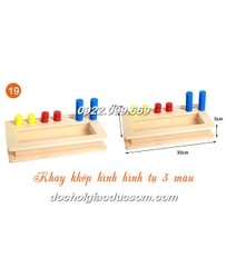 Bộ 20 món giáo cụ Montessori 0-3 tuổi giá rẻ, chất lượng, hàng đẹp