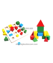 Bộ 8 món Montessori - mẫu 1