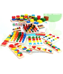 Bộ 8 món Montessori - mẫu 1