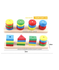 Bộ 8 món Montessori - mẫu 1