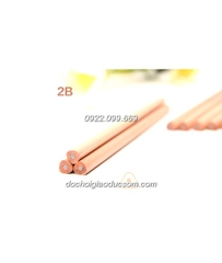 Bút chì DELI tam giác 2B dài 18.5cm