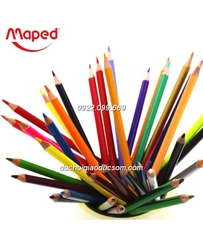 Bút chì màu tam giac MAPED 12 màu