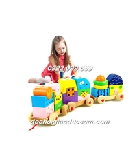 Đoàn tàu vui vẻ học hình dạng màu sắc - fun train