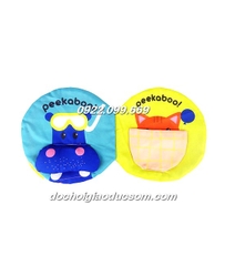 Peekaboo sách vải Jollybaby giá rẻ