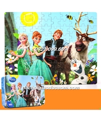 Ghép hình PUZZLE 100 mảnh CAO CẤP 3D dập nổi - Gỗ mịn đẹp hàng đẹp, giá rẻ