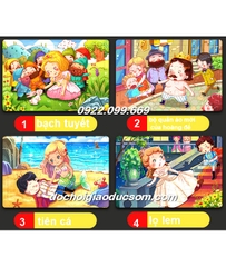 Puzzle ghép hình gỗ 30 mảnh nhiều mẫu siêu đẹp - 1. Bạch tuyết giá tốt, bền, đẹp