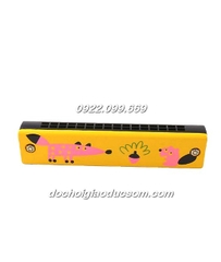 Kèn Harmonica gỗ - đồ chơi âm nhạc cho bé giá tốt