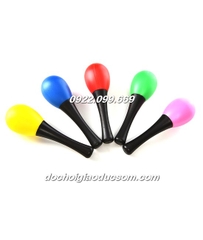 Maracas nhựa - Đồ cảm thụ âm nhạc hàng đẹp, chất lượng