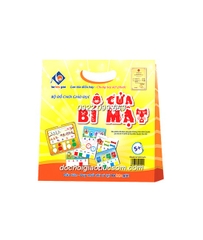 Ô cửa bí mật - Bộ đồ chơi phát triển tư duy - Combo 2 tập