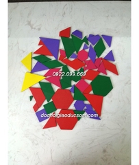 Pattern block túi - 60 chi tiết gỗ