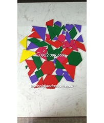 Pattern block túi - 60 chi tiết gỗ