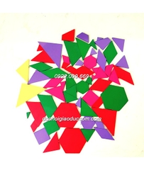 Pattern block túi - 60 chi tiết gỗ