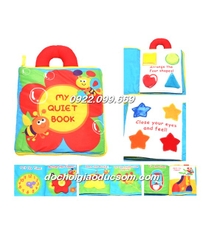 Sách vải My quiet book giá rẻ