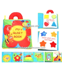 Sách vải My quiet book giá rẻ