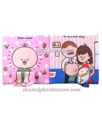 Sách vải tương tác welcom new baby - CHÀO MỪNG EM BÉ SẮP RA ĐỜI giá rẻ, hàng đẹp