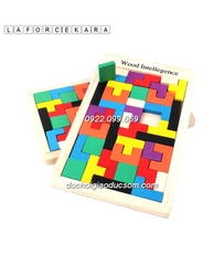 Tangram Puzzle gỗ 40 chi tiết