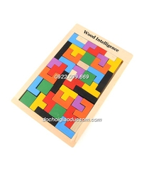 Tangram Puzzle gỗ 40 chi tiết