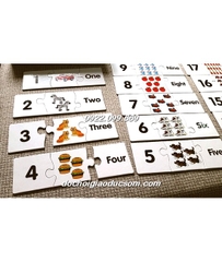 Thẻ ghép Match It - Number puzzle