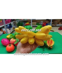 Set 20 trái cây hoa quả nhựa TO ĐẸP cho các bé mầm non - kích thước tương đương hoa quả thật đẹp, giá tốt