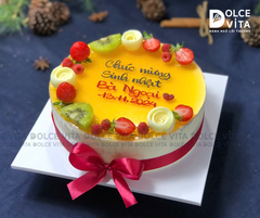 001 Bánh mousse chanh dây – Chua ngọt mát lạnh