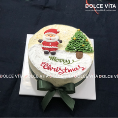 N021 Mousse bắp (Christmas cake /Bánh giáng sinh/ Noel)