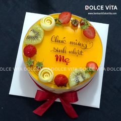 001 Bánh mousse chanh dây – Chua ngọt mát lạnh